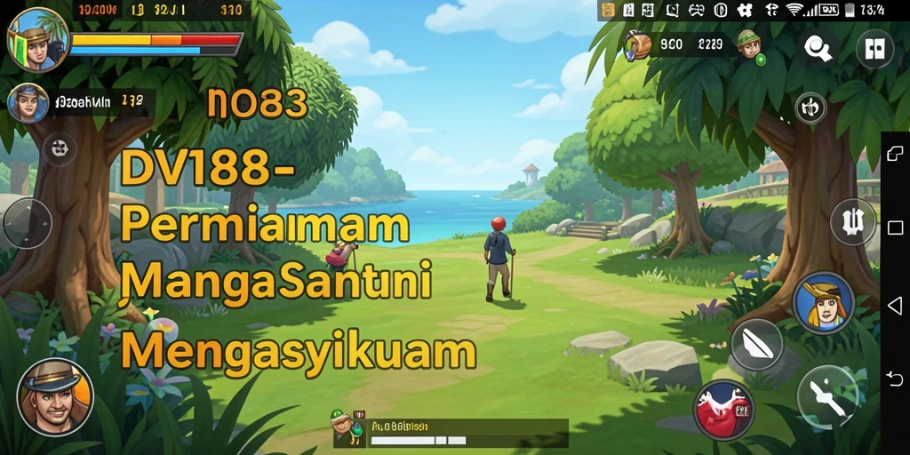 Tangkapan layar gameplay menunjukkan keseruan DV188 yang santai.