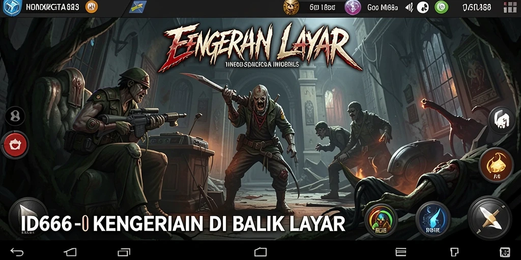 Gameplay menakutkan yang membuat adrenalin Anda meningkat.