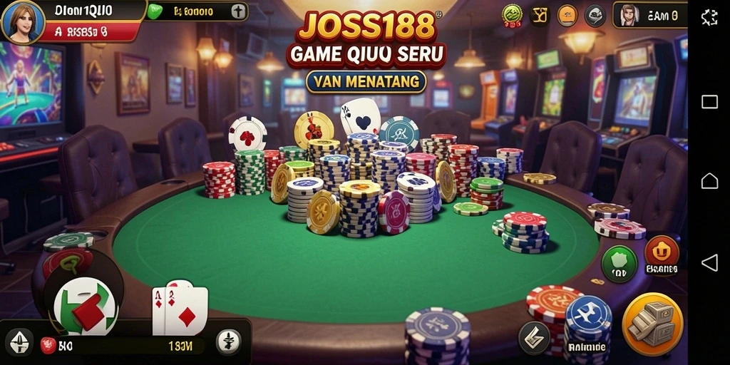 Tampilan gameplay seru QiuQiu di JOSS188.