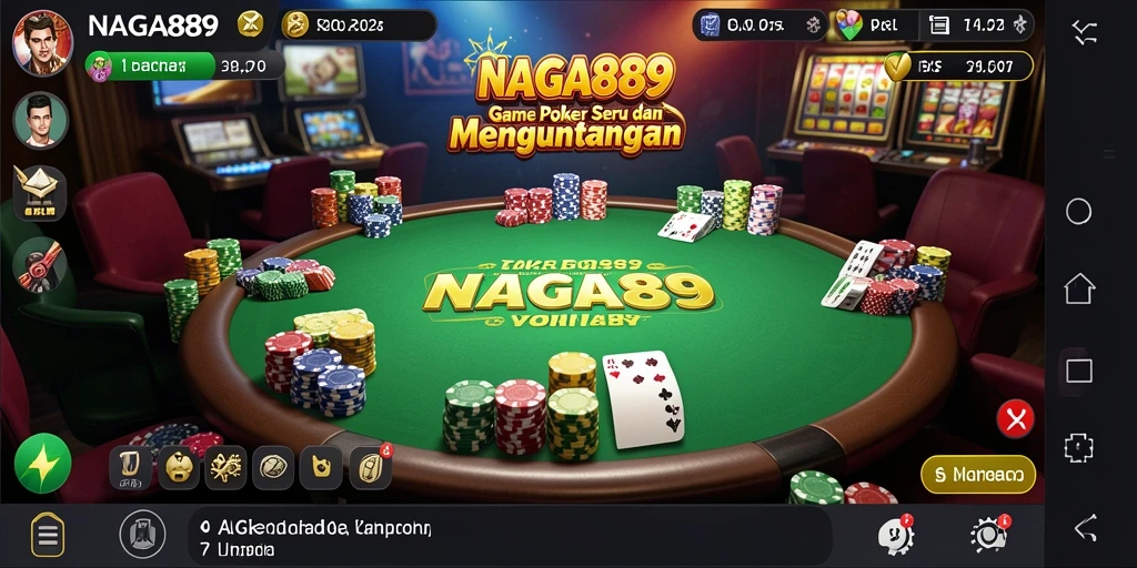 Tampilan gameplay seru di NAGA889, nikmati permainan poker dengan visual yang menawan.