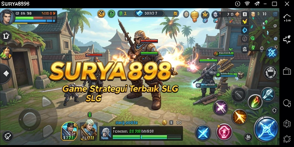 Tampilan gameplay SURYA898 yang seru dan penuh strategi.